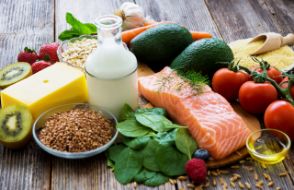 A table filled with healthy food